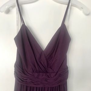 Long Plumb Mesh Dress (size 2) new with tags